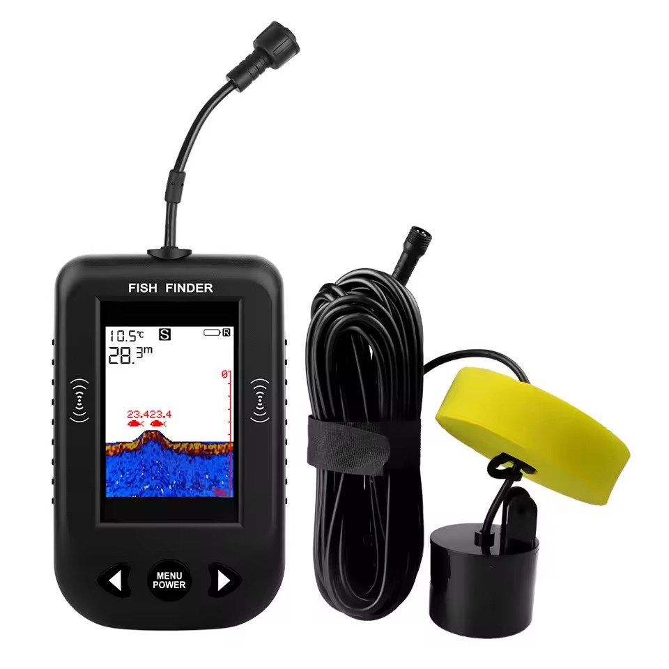 Fish Finder Cable - Alarm 100 m tragbare Sonar-Fischfinder 45