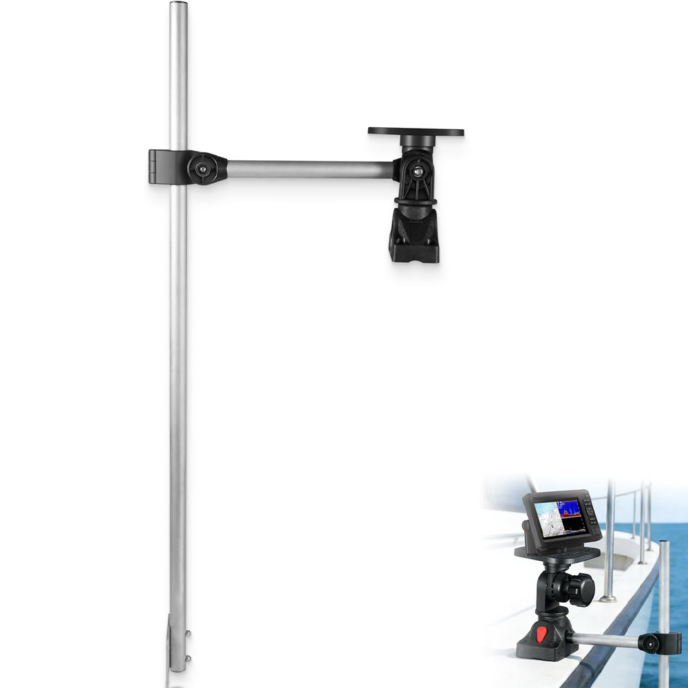 Fish Finder Mount - Ersatzteil für 3006.8649 Tragbare Angelruten-Fischfinder-Halterung, Verstellbare