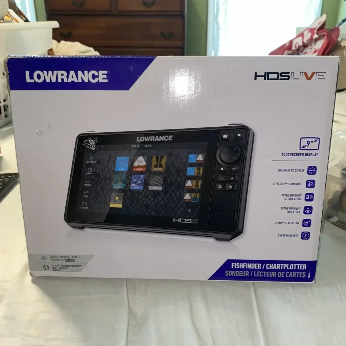 Fish Finder Transducer - BRANDNEU Lowrance HDS PRO 12 Zoll