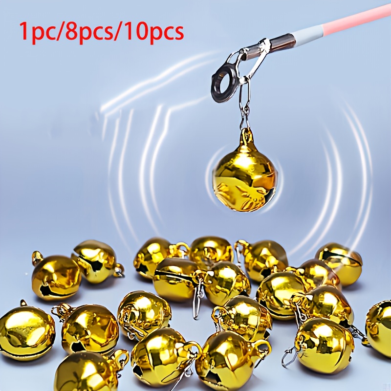 Bite Indicator - 8 Stück Angelbissanzeiger-Glocken, tragbare, unverzichtbare Angelwerkzeuge