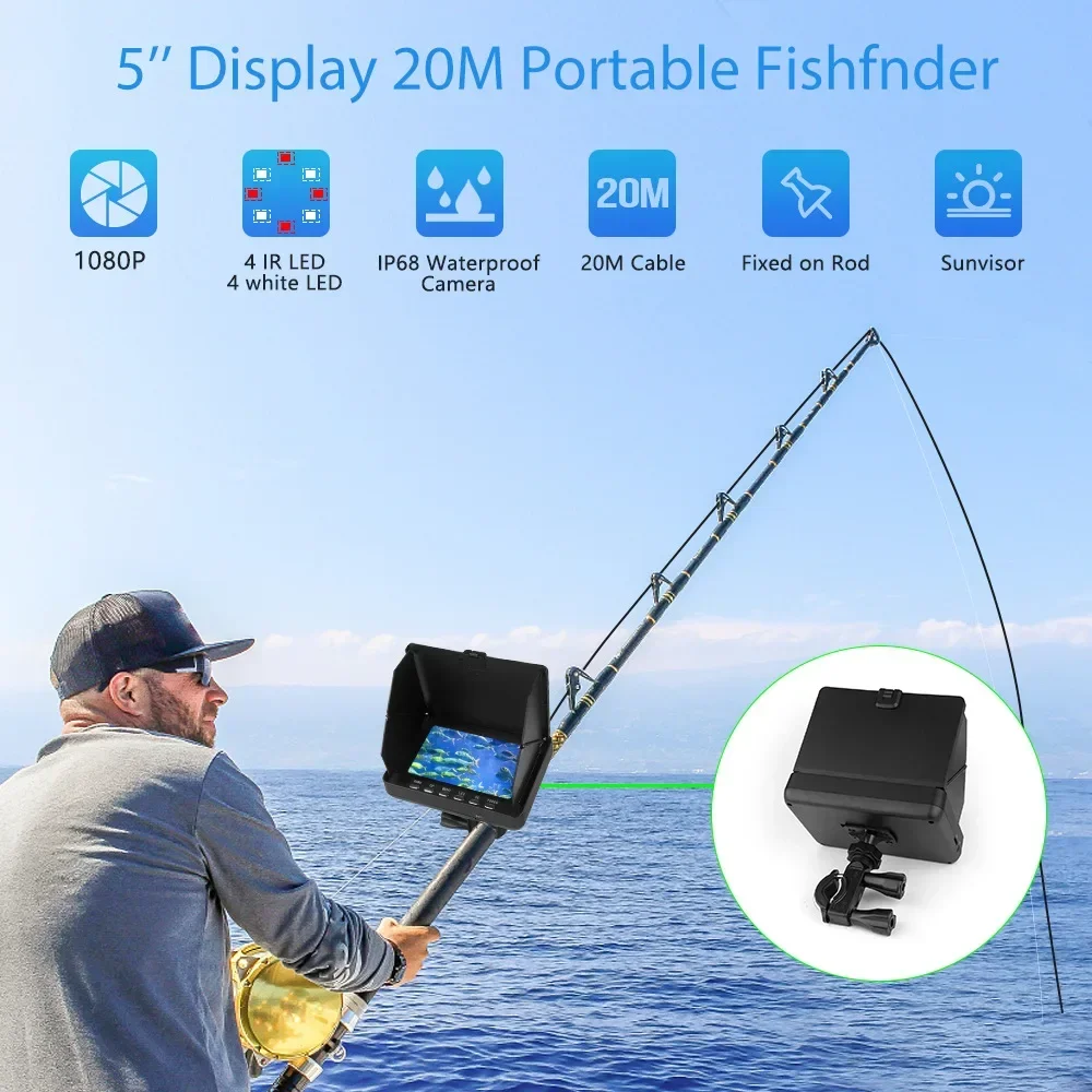 Fisch Finder 5,0 Zoll LCD Disp – Fishing Camera Bewertung und Preis