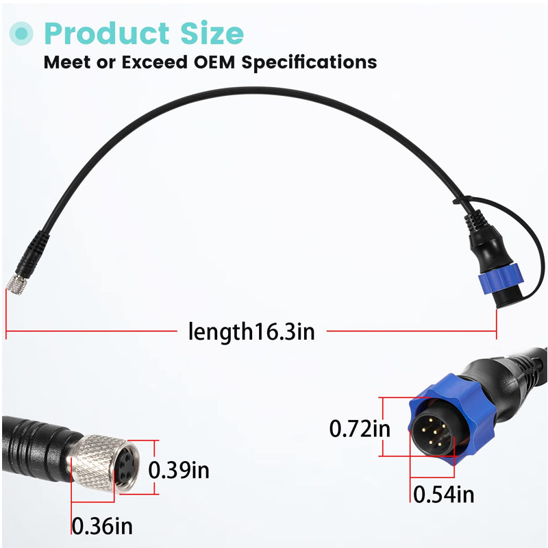 1852060 , 29594, MKR-US2-10 So – Fish Finder Cable Bewertung und Preis