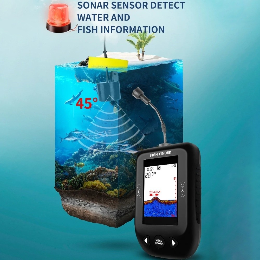 45-Grad XF03 Fischfinder mit L – Fish Finder Portable Bewertung und Preis