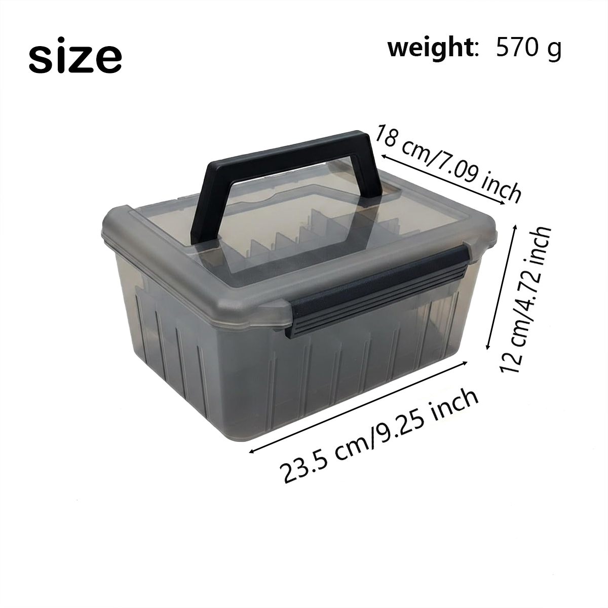 Angelzubehörbox mit Griff, tra – Fish Finder Case Bewertung und Preis