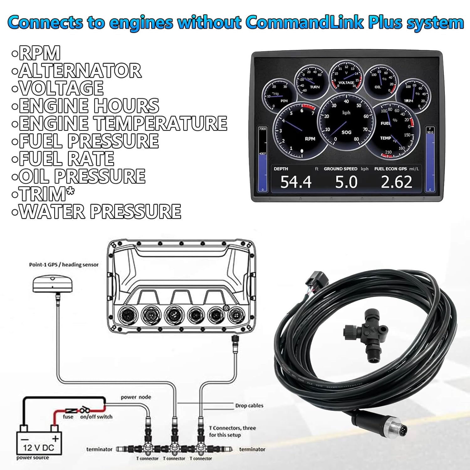 Motorschnittstellenkabel NMEA2 – Fish Finder Cable Bewertung und Preis