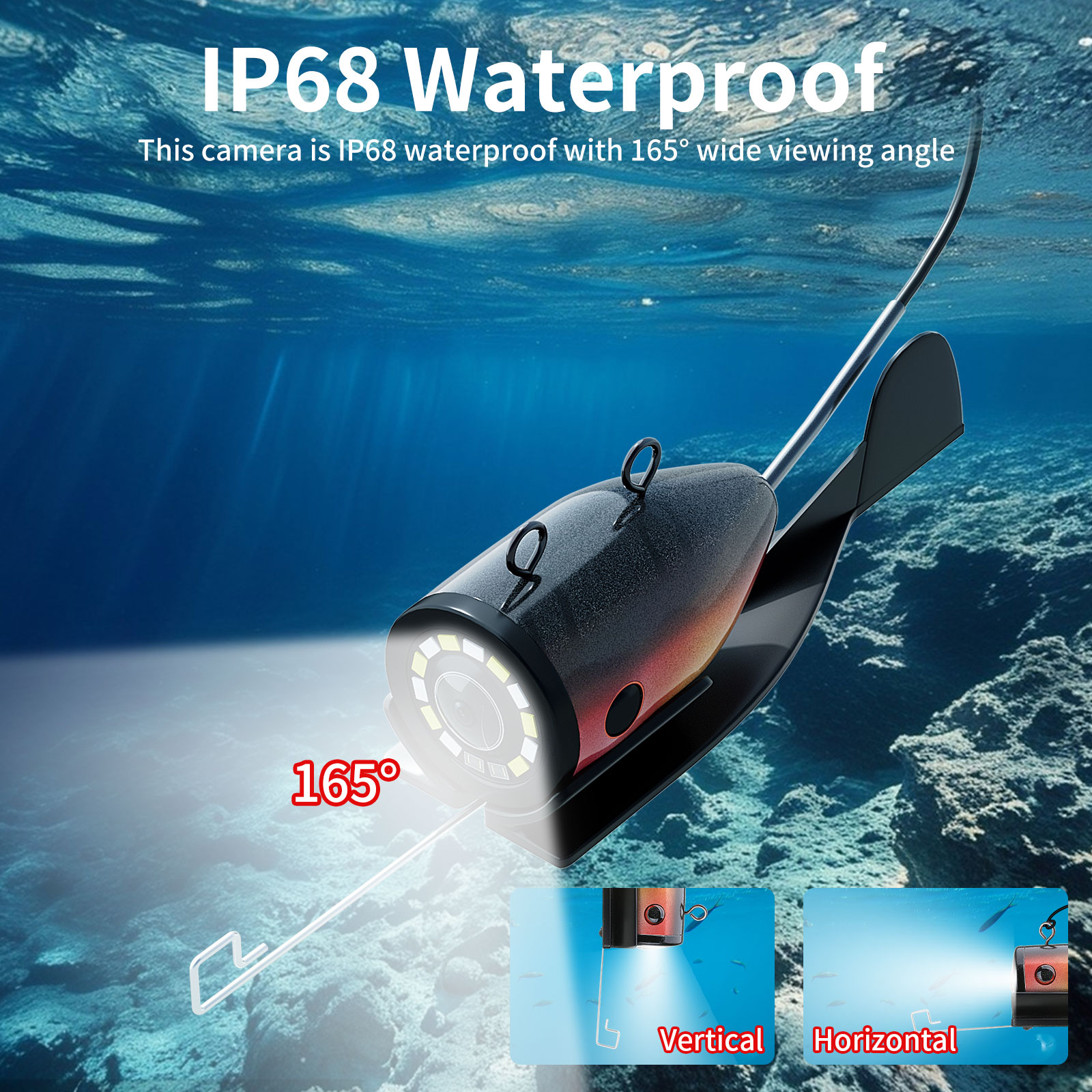 Unterwasser-Angelkamera – Fisc – Fish Finder Cable Bewertung und Preis