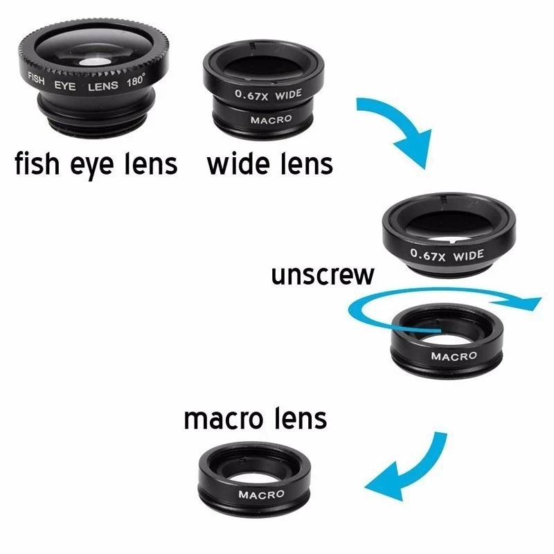 3-in-1 Fisheye-Handyobjektiv 0 – Fishing Camera Bewertung und Preis