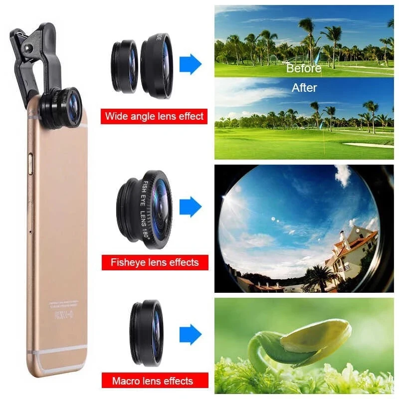 3-in-1 Fisheye-Weitwinkel-Mikr – Fishing Camera Bewertung und Preis